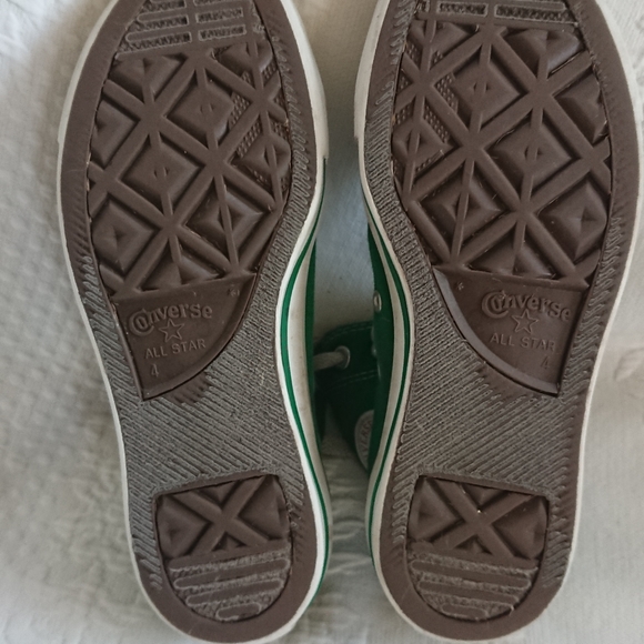 converse green all star hi tops unisex - Picture 4 of 6